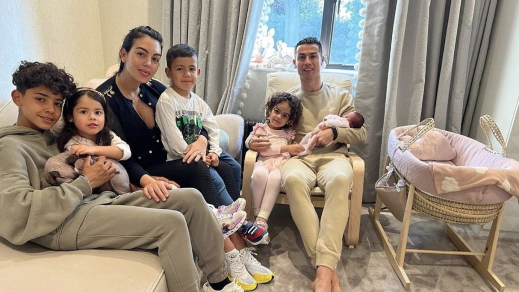Cristiano Ronaldo’s children and wife