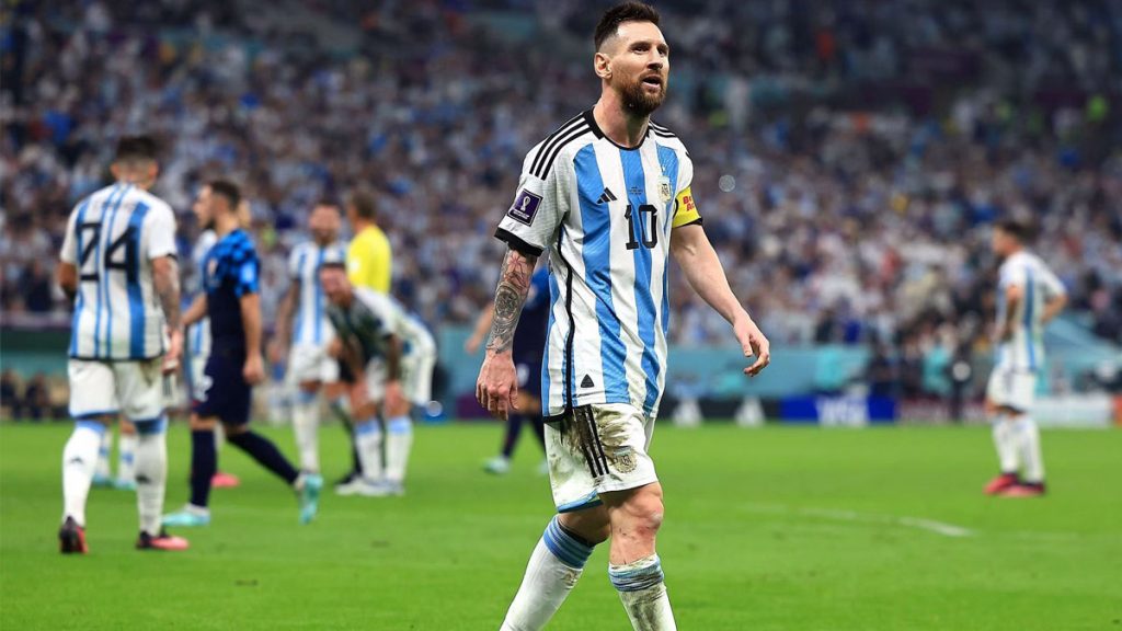 Messi is Argentina's all-time top scorer