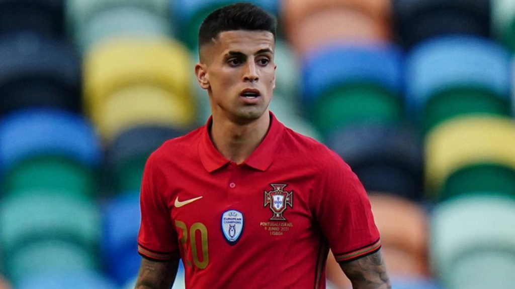 Joao Cancelo plays for Portugal