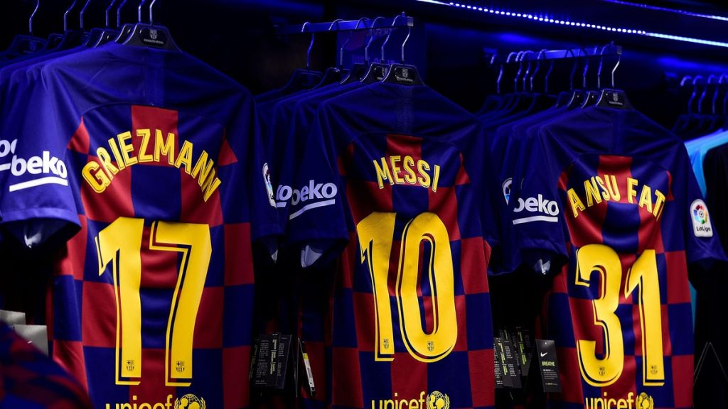 FC Barcelona Kit History