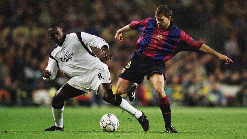 Barcelona vs Liverpool head to head history 2000-01 UEFA Cup