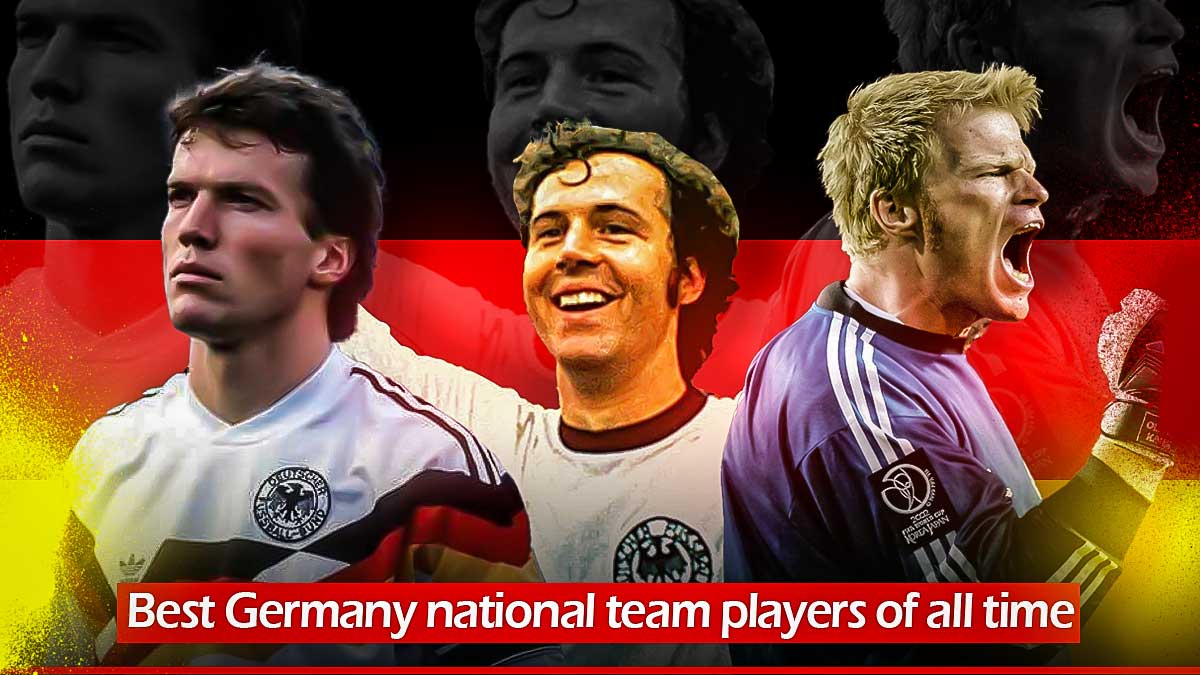 Germany's football idols in legendary jerseys