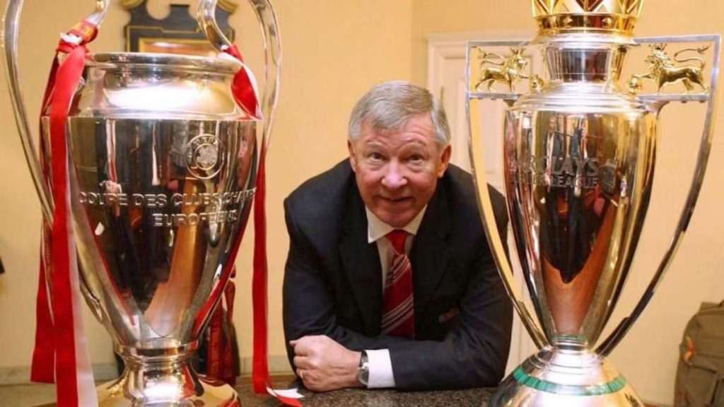 Managers with Most UCL Trophies Sir Alex Ferguson