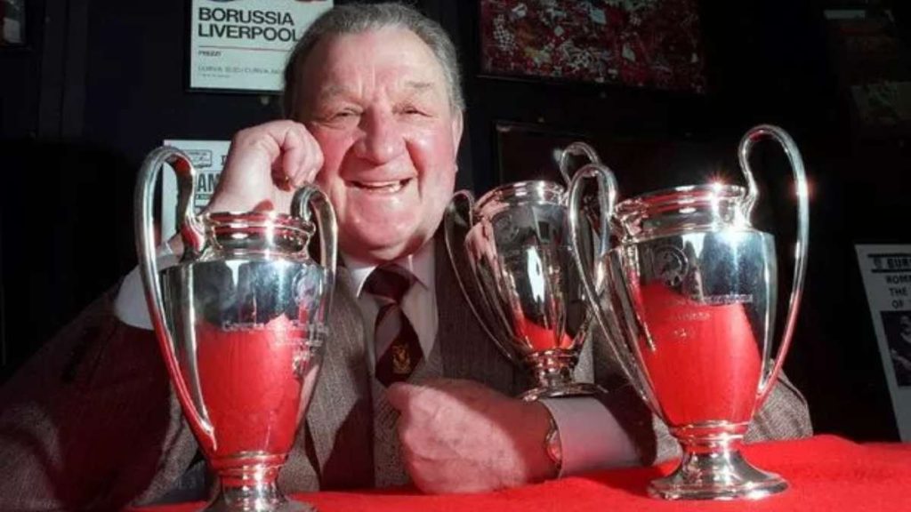Managers with Most UCL Trophies Bob Paisley