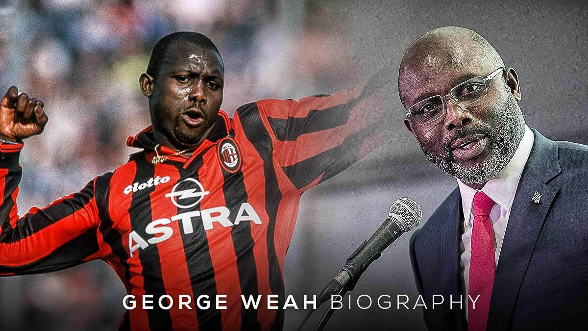 George Weah: o primeiro africano a ser melhor do mundo brilhou no Milan -  Calciopédia