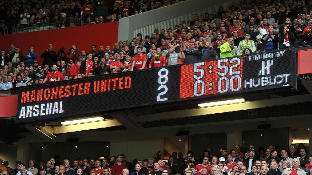 Manchester United 8-2 Arsenal