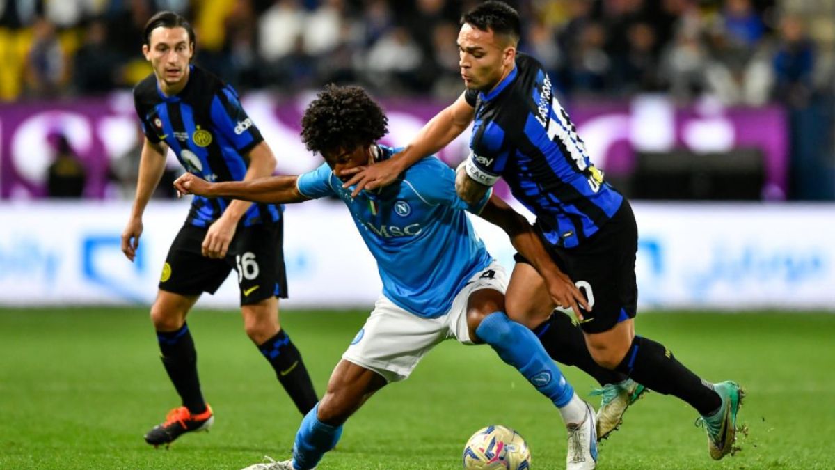 Napoli 0-1 Inter Milan: Late Lautaro heroics secures another trophy for  Nerazzurri - Footbalium